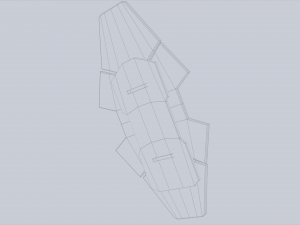 Sci fi shield 3D Model