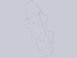 SF シールド 3Dモデル