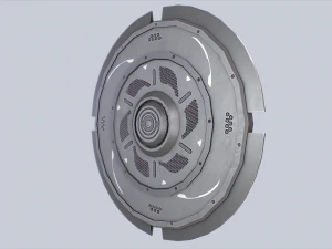 Scudo di fantascienza Modello 3D