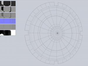 Sci fi shield 3D Model