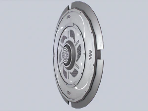 Scudo di fantascienza Modello 3D