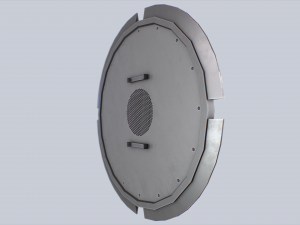 Sci fi shield 3D Model
