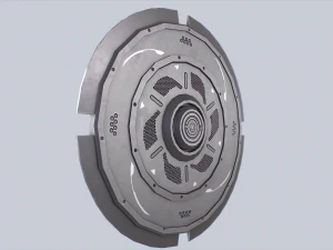 Scudo di fantascienza Modello 3D