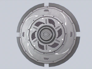 Scudo di fantascienza Modello 3D