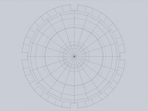 Sci fi shield 3D Model