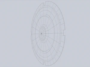 Scudo di fantascienza Modello 3D