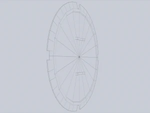 Scudo di fantascienza Modello 3D