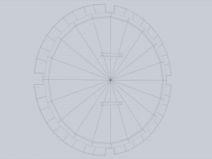 Sci fi shield 3D Model