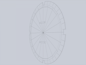 Sci fi shield 3D Model