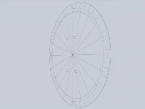 Scudo di fantascienza Modello 3D