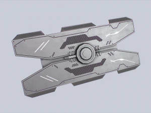 Scudo di fantascienza Modello 3D