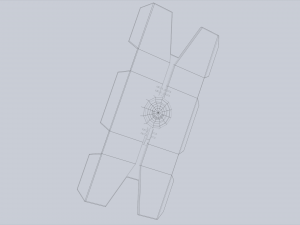 Sci fi shield Model 3D