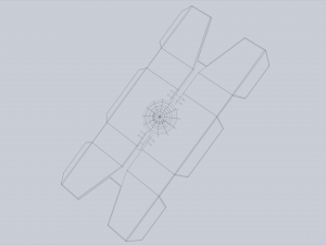 Sci fi shield Model 3D