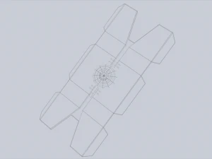 Scudo di fantascienza Modello 3D