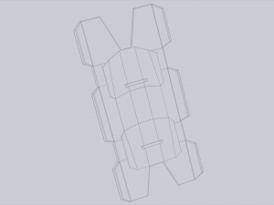 Sci fi shield Model 3D