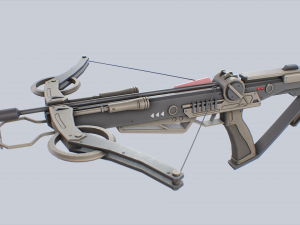 Scifi crossbow 3D Model