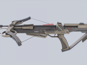 Scifi crossbow 3D 모델