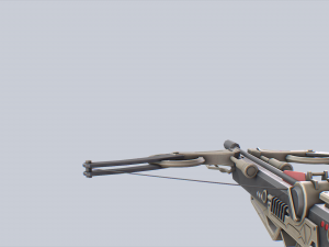 Scifi crossbow 3D 모델