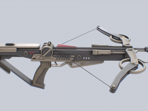 Scifi crossbow 3D 모델