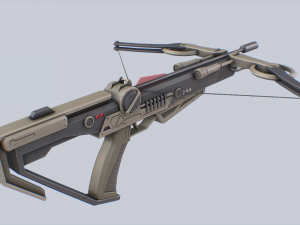 Scifi crossbow 3D 모델
