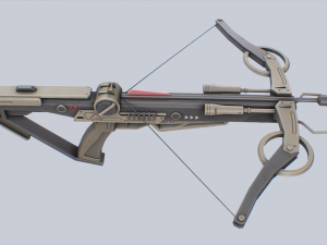 Scifi crossbow 3D 모델