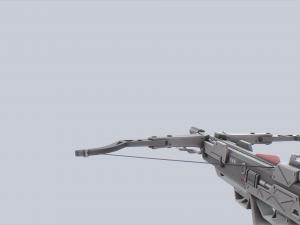 Scifi crossbow 3Dモデル