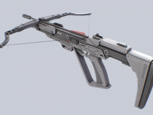Scifi crossbow 3Dモデル