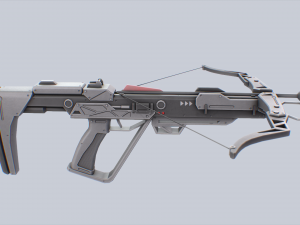 Scifi crossbow 3Dモデル