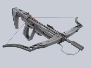 Науково-фантастичний арбалет 3D Модель