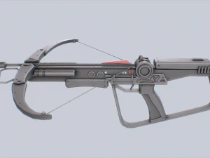 Scifi crossbow 3D Model