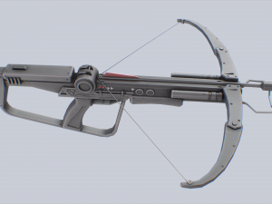 Scifi crossbow 3D मॉडल