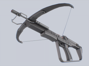 Scifi crossbow 3D मॉडल