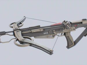 Scifi crossbow collection 3D Model