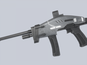 Alien blaster 3D Model