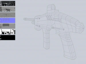 Ledakan asing Model 3D