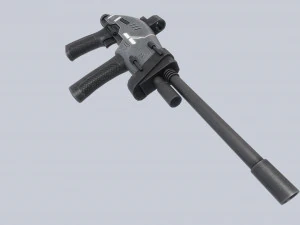 Ledakan asing Model 3D