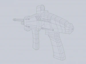 Ledakan asing Model 3D