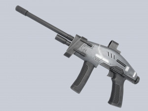 Alien blaster Model 3D