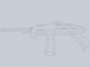 Alien blaster Model 3D