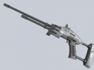 Alien blaster 3D Model