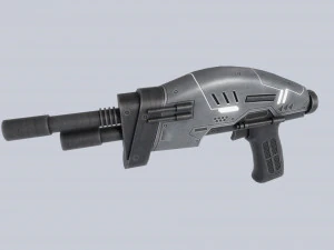 Blaster alieno Modello 3D