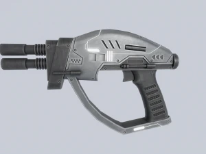 Collezione di blaster alieni Modello 3D