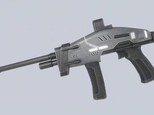 Collezione di blaster alieni Modello 3D