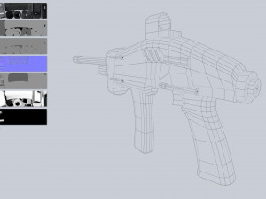 Alien blaster collection Modelo 3D