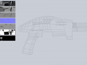 Alien blaster collection Modelo 3D