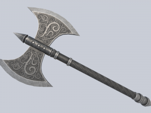 Fantasy axe 3D Модель