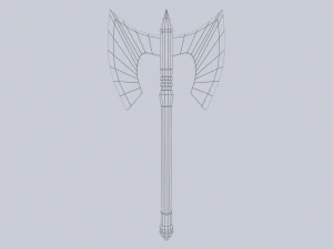 Ascia di fantasia Modello 3D