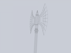 Fantasy axe 3D मॉडल