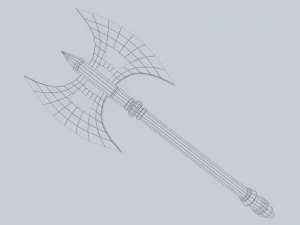 Machado de fantasia Modelo 3D