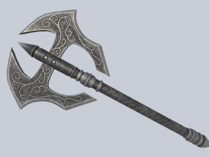 Fantasy axe 3D Модель